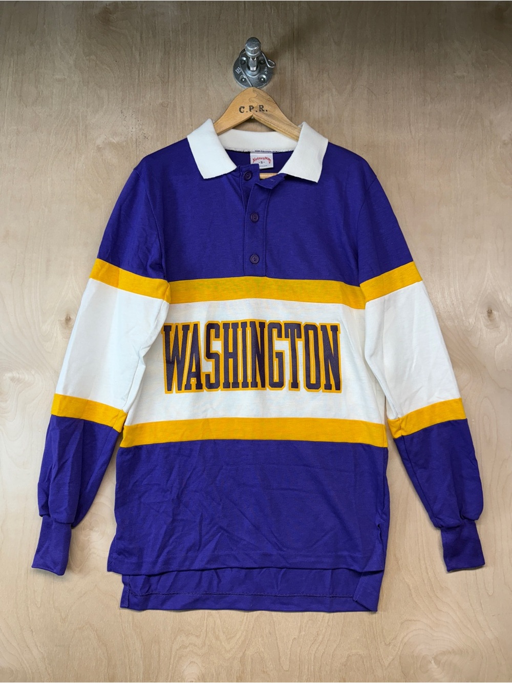 Nutmeg Mills University of Washington Huskies Rugby Shirt